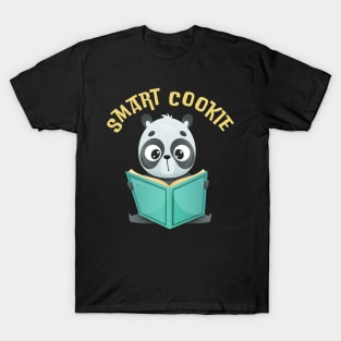 Cute Smart Cookie Sweet little reading panda hello cute baby outfit T-Shirt